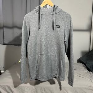 Nike Dri-Fit Funnel Pullover Hoodie - MENS - Gray - MEDIUM
